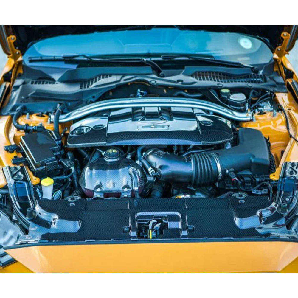 Накладка на двигатель Ford Mustang 5.0, 2018-2021