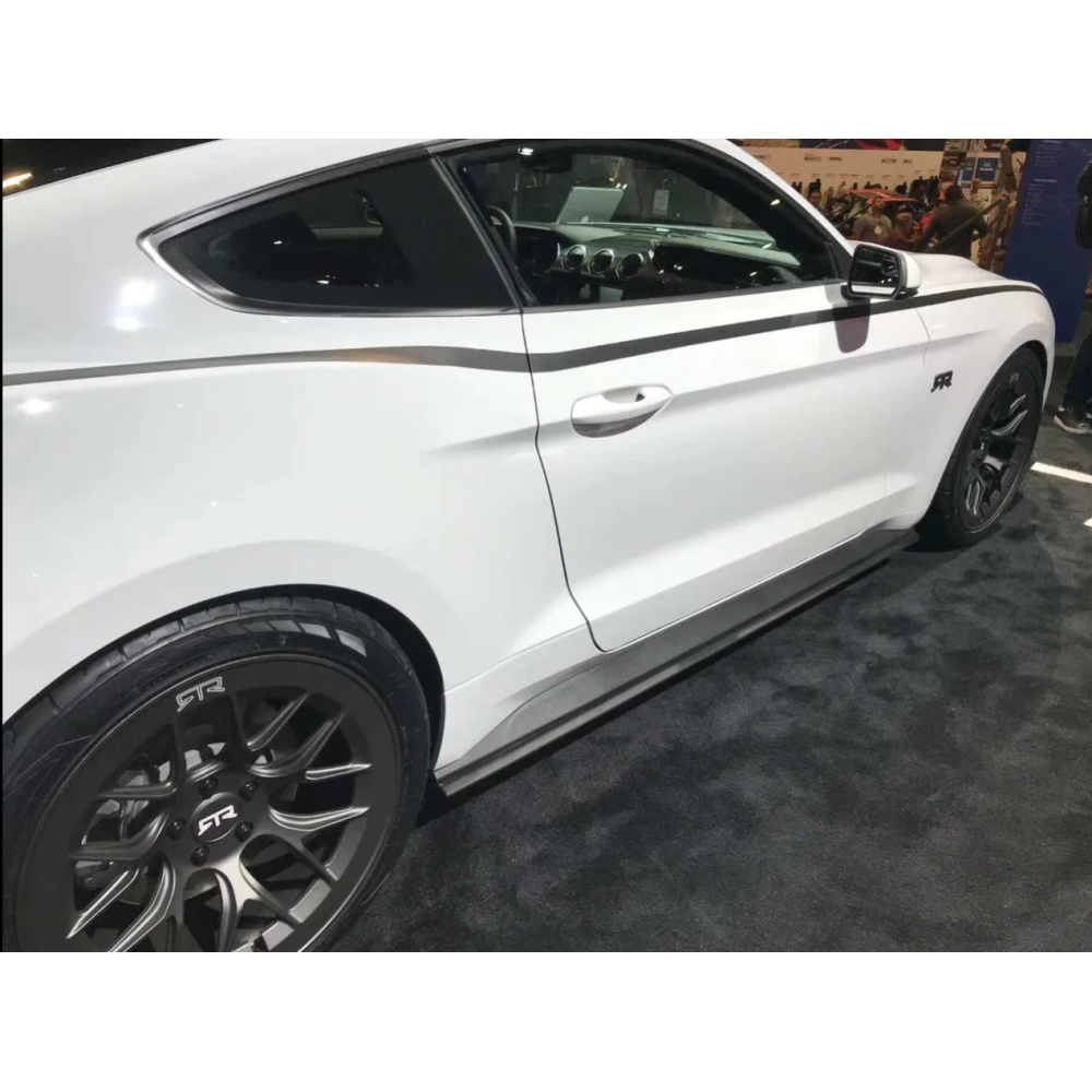 Боковая юбка Ford Mustang, 2018-2023