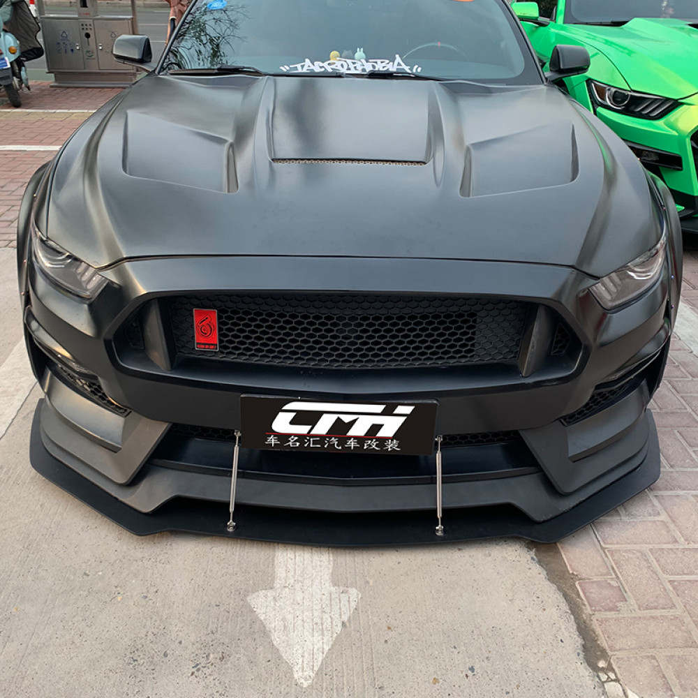 Передняя юбка Ford Mustang GT, 2015-2017