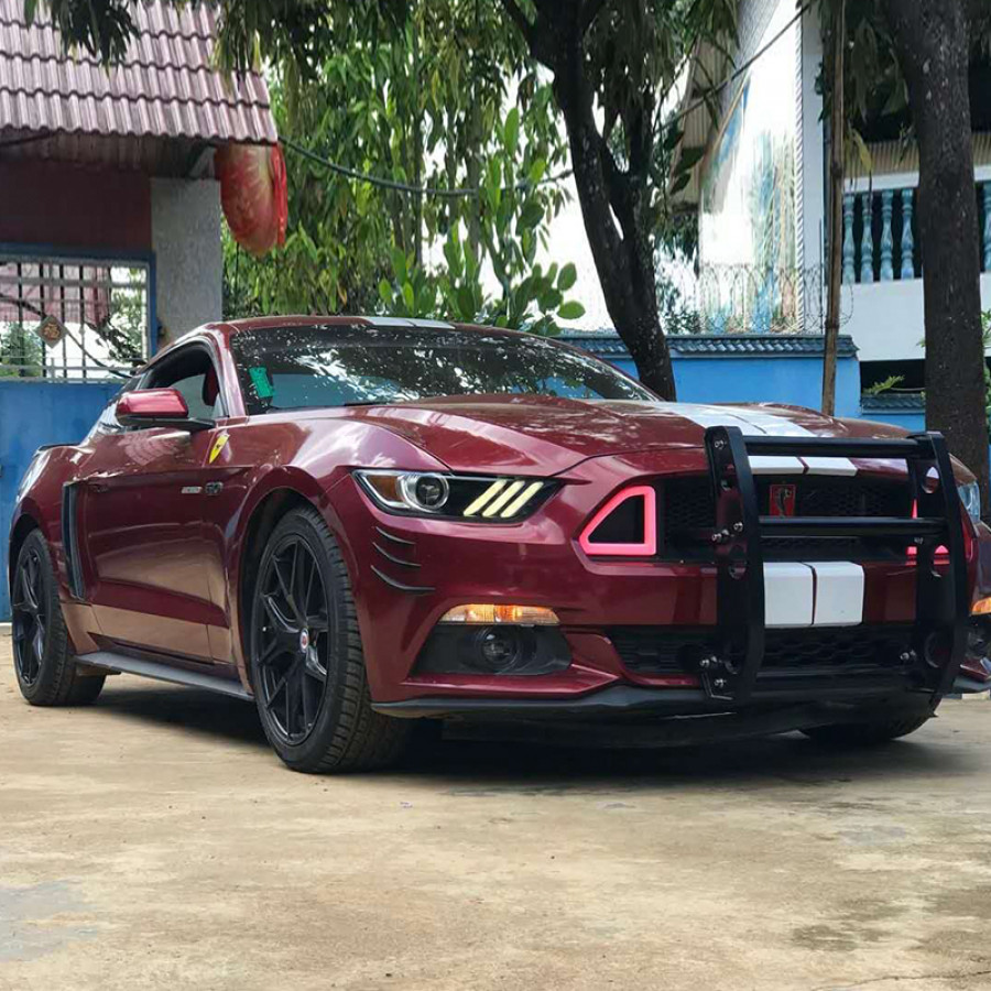 Кенгурятник Ford Mustang, 2015-2023