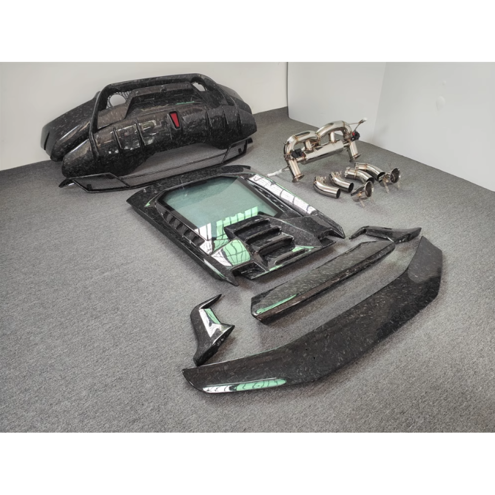 Карбоновый задний бампер Lamborghini Huracan LP610 LP580