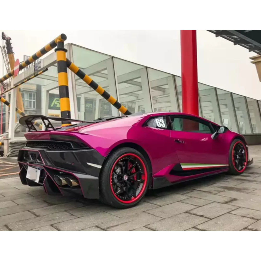 Карбоновый задний бампер Lamborghini Huracan LP610 LP580 стиль V