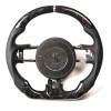 Карбоновый руль для Ford Mustang 2015-2017 с кольцом Карбоновый руль для Ford Mustang 2015-2017 с кольцом