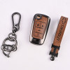 Чехол брелок для ключа Chevrolet коричневый 4 кнопки тип А Чехол брелок для ключа Chevrolet коричневый 4 кнопки тип А