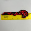 Шильдик Dodge SRT mini Металлический красный на шпильке Шильдик Dodge SRT mini Металлический красный на шпильке