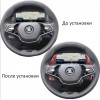 Накладки на подрулевые лепестки Skoda RS, VRS, Enyaq, IA Накладки на подрулевые лепестки Skoda RS, VRS, Enyaq, IA