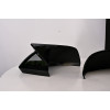Накладки на зеркала для Ford Mustang 2015+ черный глянец без поворотника Накладки на зеркала для Ford Mustang 2015+ черный глянец без поворотника