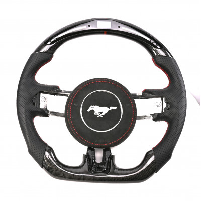 Карбоновый руль для Ford Mustang 2018-2022 с тахометром