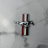 Шильдик Ford Mustang Серебряный металлический Шильдик Ford Mustang Серебряный металлический