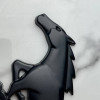 Шильдик Ford Mustang Черный металлический конь на шпильке Шильдик Ford Mustang Черный металлический конь на шпильке