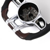 Карбоновый руль для Mercedes-Benz черно-красный с обогревом Карбоновый руль для Mercedes-Benz черно-красный с обогревом