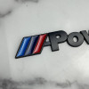 Шильдик Металлический BMW MPower Черный Шильдик Металлический BMW MPower Черный