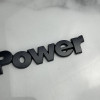 Шильдик Металлический BMW MPower Черный Шильдик Металлический BMW MPower Черный