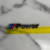 Шильдик Металлический BMW MPower Хром Шильдик Металлический BMW MPower Хром