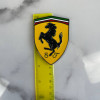 Шильдик Ferrari металлический Желтый Шильдик Ferrari металлический Желтый