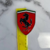 Шильдик Ferrari металлический Красный Шильдик Ferrari металлический Красный