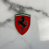 Шильдик Ferrari металлический Красный Шильдик Ferrari металлический Красный
