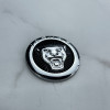 Шильдик Jaguar металлический Черный реф Шильдик Jaguar металлический Черный реф