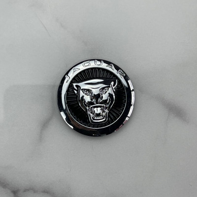Шильдик Jaguar металлический Черный реф