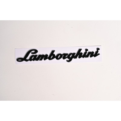 Шильдик Lamborghini Черный