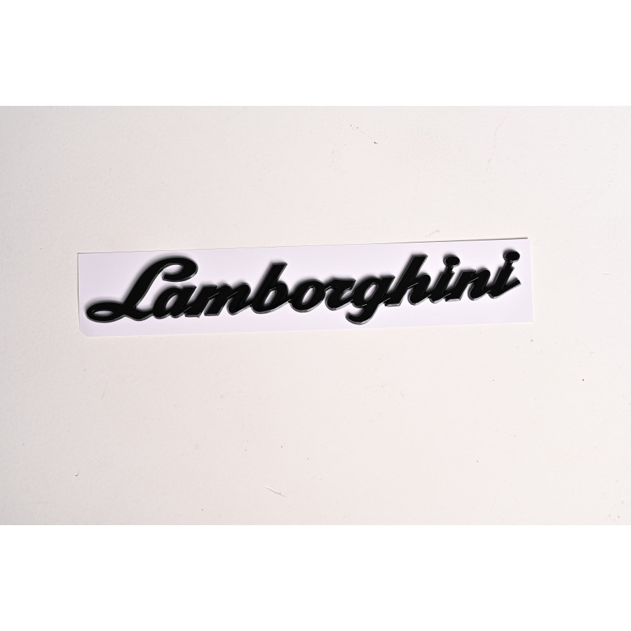 Шильдик Lamborghini Черный