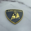 Шильдик Lamborghini металлический Золото Шильдик Lamborghini металлический Золото