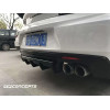 Юбка заднего бампера для Chevrolet Camaro ZL1 Юбка заднего бампера для Chevrolet Camaro ZL1